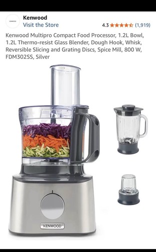 Kenwood fpm910 food processor - fpm910,