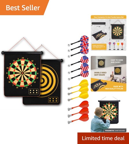 Magnetic dartboard with - magnetic,