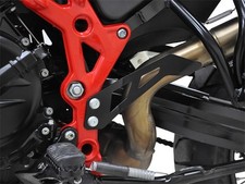 Heel protector exhaust system