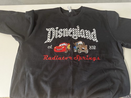 Embroidered disneyland cars - embroidered,