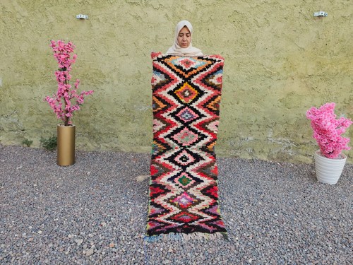 Vintage moroccan kilim rug - moroccan,