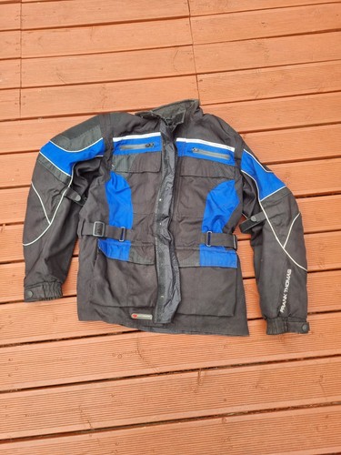 Motorcycle riding jacket - jacket, blue