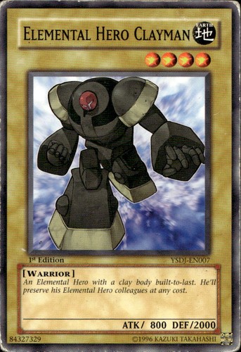 Elemental hero clayman - hero,