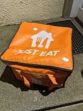 Just Eat Delivery Bag 58L Large Insulated Food Backpack Hot Cold Courier Bag NEW