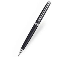 Waterman Hemisphere Pencil Matte  Black & Chrome Trim 0.5mm  New