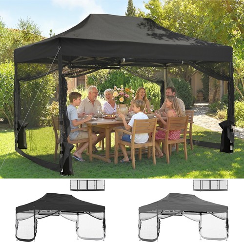 3x4 pop gazebo w - pop, up