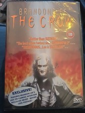 The Crow Brandon Lee dvd with last interview with Lee new and sealed