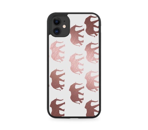 Rose gold elephants rubber - rose,