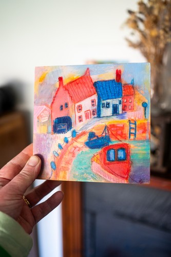 Colour the harbour art - the,