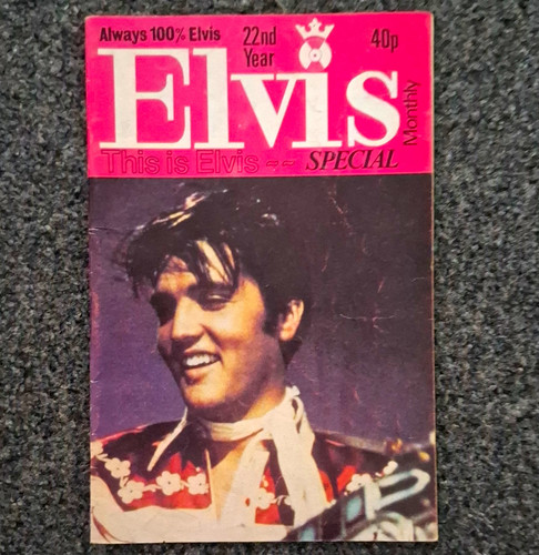 Elvis monthly magazine this - elvis, is