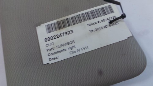 Renault clio sun visor - ,