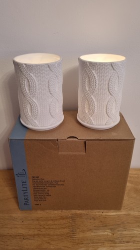 Partylite white ceramic - partylite,