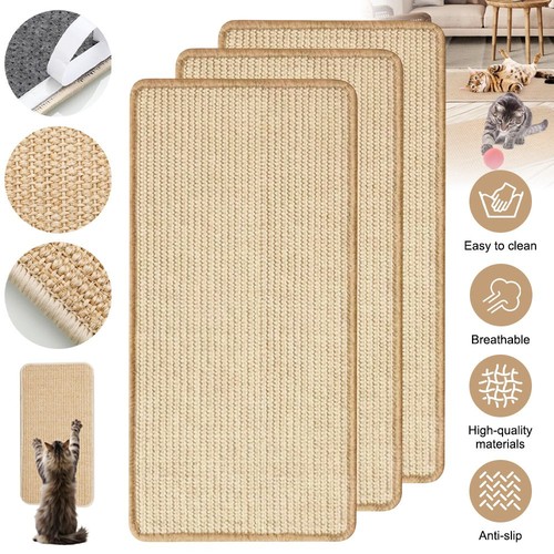 3pcs cat scratching mats sisal - cat,