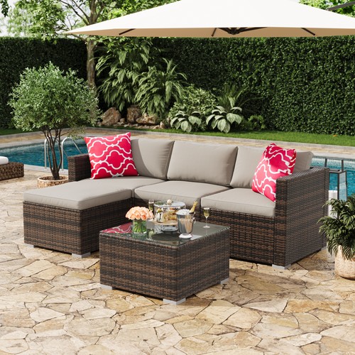 Pieces patio furniture set - pieces,