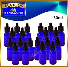 30ml empty Blue Glass Bottles