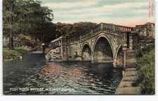 1906 postcard Fish Pond Bridge