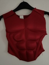 Super Hero Childrens Costume Red Top 3-6 Years