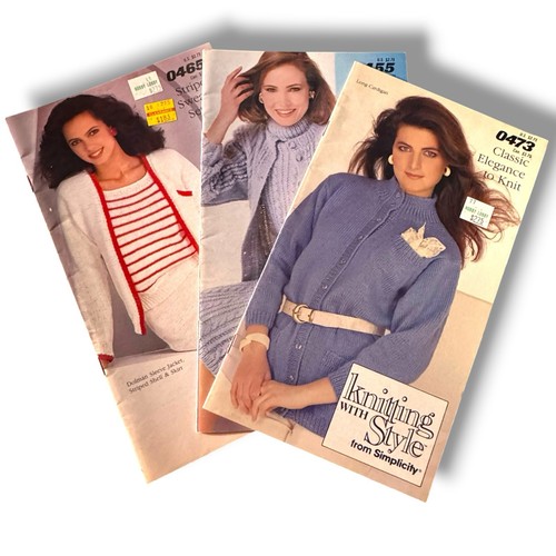 Vtg knitting style - knitting,