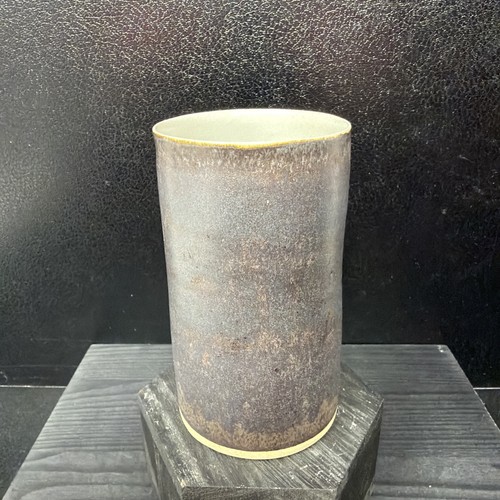 Lucie rie stoneware beaker - stoneware,