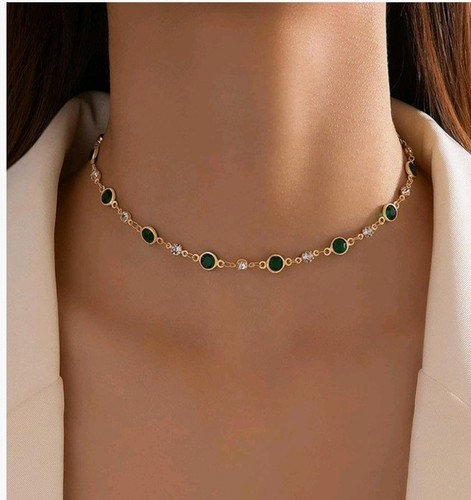 Vintage green rhinestone - vintage,