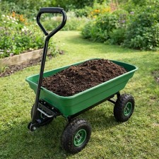 Garden 60L Dump Truck - Green