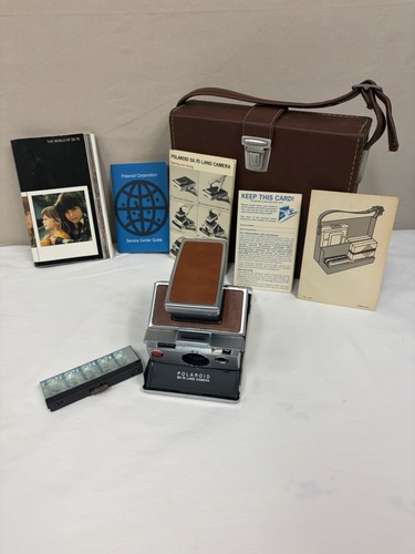 Polaroid land camera - polaroid, w/