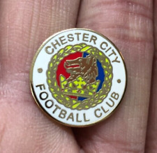 CHESTER CITY  F.C. FORMER  NON LEAGUE TEAM  ENAMEL PIN BADGE