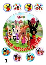 BING  BIRTHDAY CAKE TOPPER