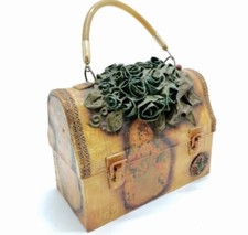 USA style decoupage lunch box style bag