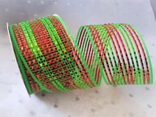 Eleganza RED & GREEN Deco Mesh