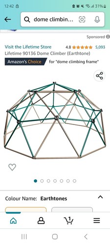 Dome climbing frame - dome,