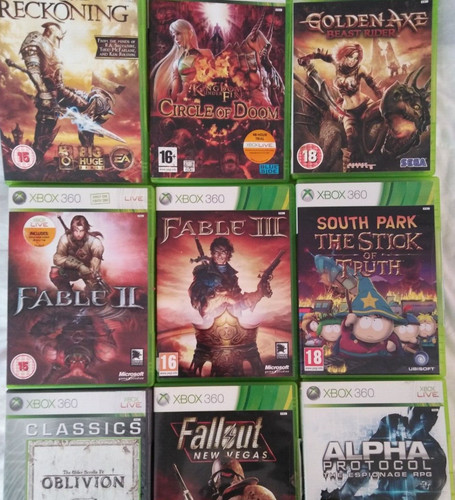 Microsoft xbox 360 - -, games