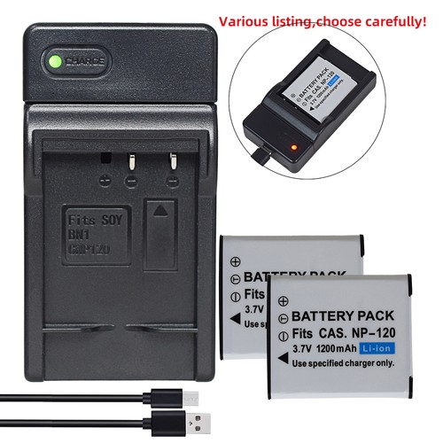Battery charger for casio - or,