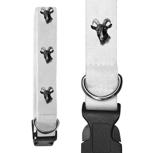 Goat portrait dog collars - dog,