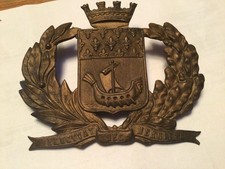 rare Victorian Fire Brigade badges