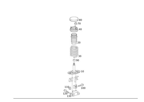 Mercedes benz genuine helical - mercedes-benz,