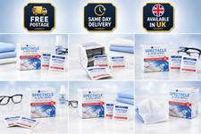 Spectacle lens cleaning wipes - lens,
