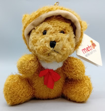 METRO SOFT TOY Teddy Bear with reindeer soft plush hood 5" BRAND NEW WITH TAG