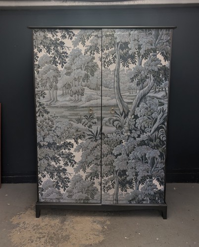 Upcycled mid century armoire - upcycled,