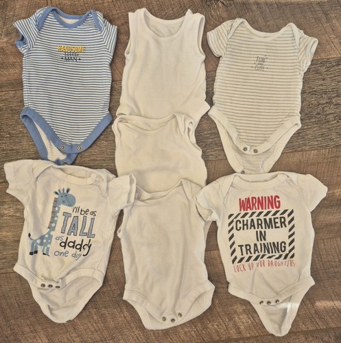 Short sleeved vest bundle - , 0-3m