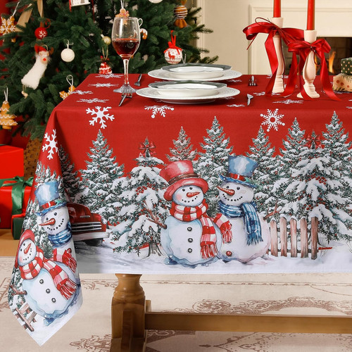 Christmas table cloth - christmas,