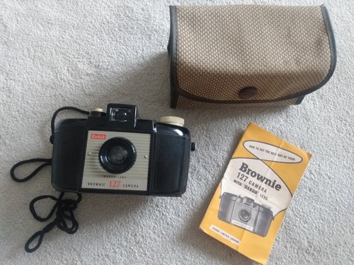 Vintage kodak brownie camera - vintage,