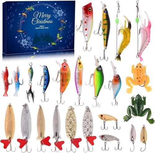 Advent calendar fishing - calendar,