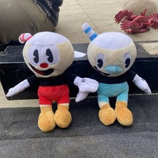 2pcs Cuphead & Mugman Plush