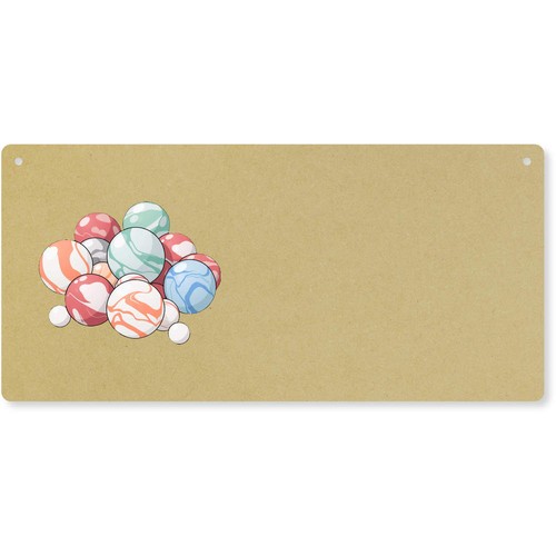 Bouncy balls large wooden - 'bouncy,
