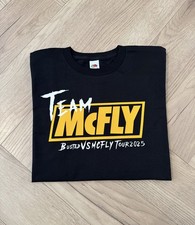 Busted vs McFly - Team McFly Tour T-Shirt unofficial Fan | Unisex Oversize fit