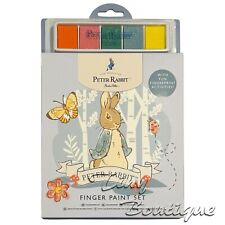 Peter Rabbit Finger Paint Activity Set Messy Play Colouring Art Craft 18+ month