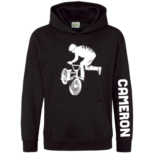 Personalised bmx bike hoodie - bike,