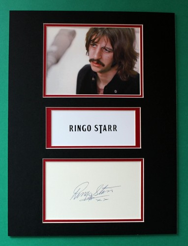 Ringo starr autograph masterly - ringo,