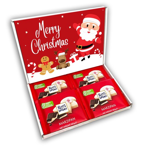 Ritter sport marzipan - marzipan, orange